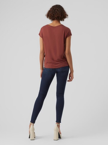 VERO MODA Shirt 'AVA' in Bruin