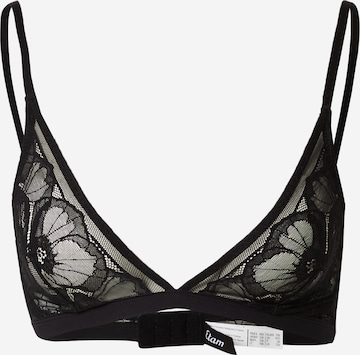 ETAM Triangle Bra 'IDOLE' in Black: front