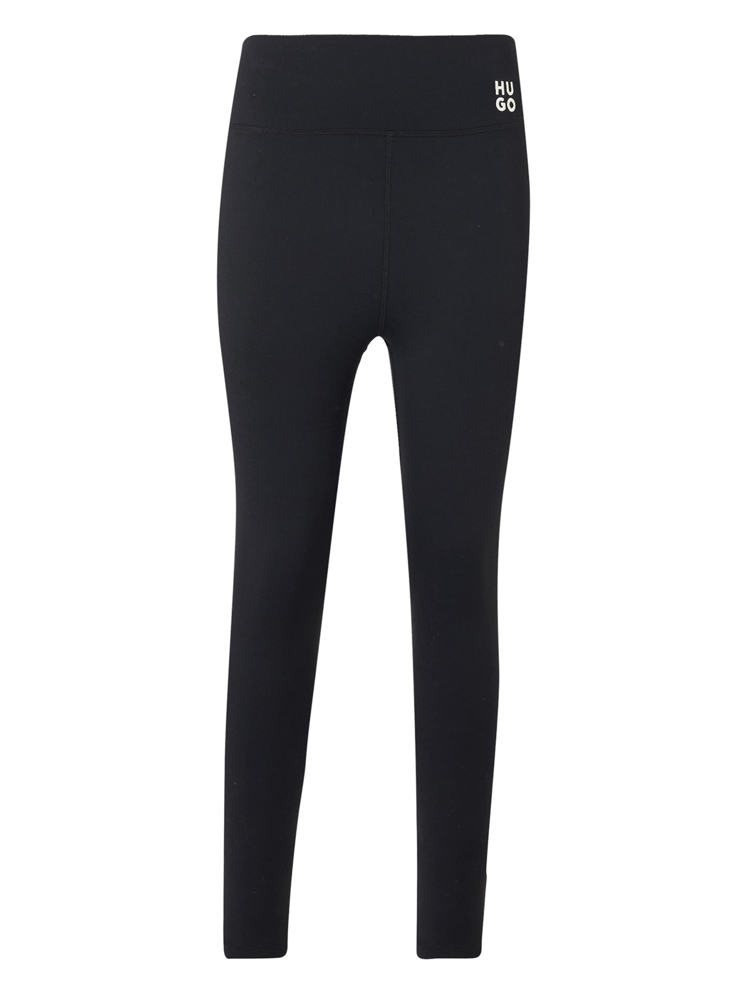 Skinny Leggings 'Noparda' de la HUGO pe negru: față