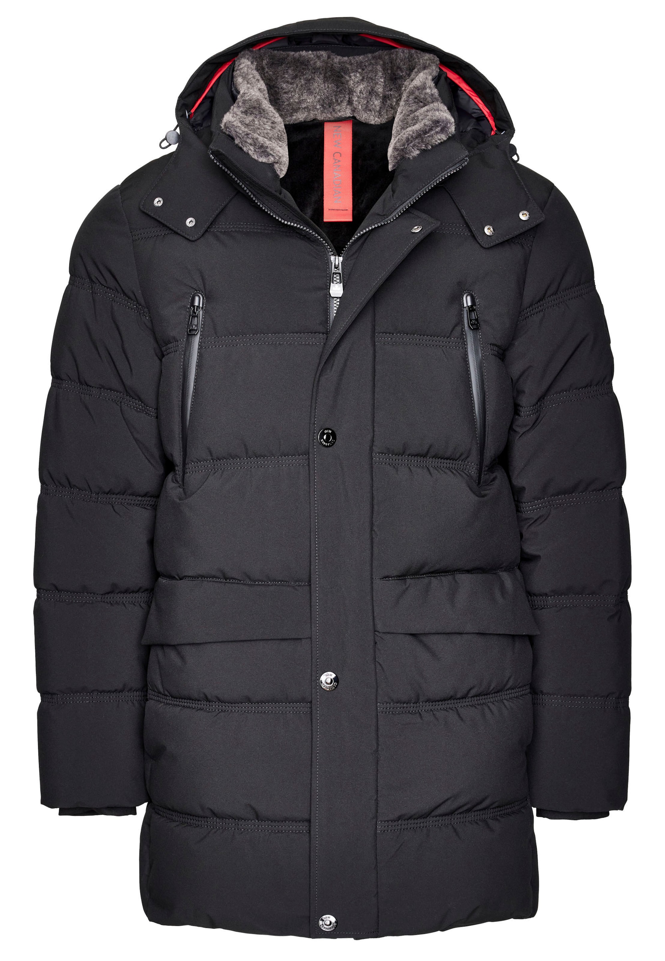 NEW CANADIAN Winter Parka in Black ABOUT YOU