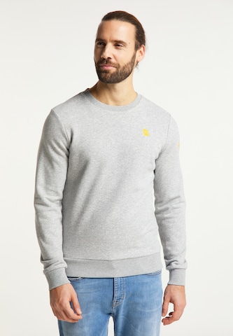 Schmuddelwedda Sweatshirt i grå: forside