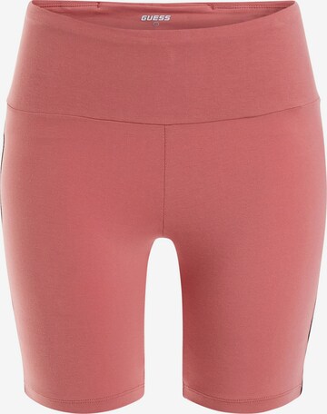 GUESS Skinny Workout Pants in Pink: front
