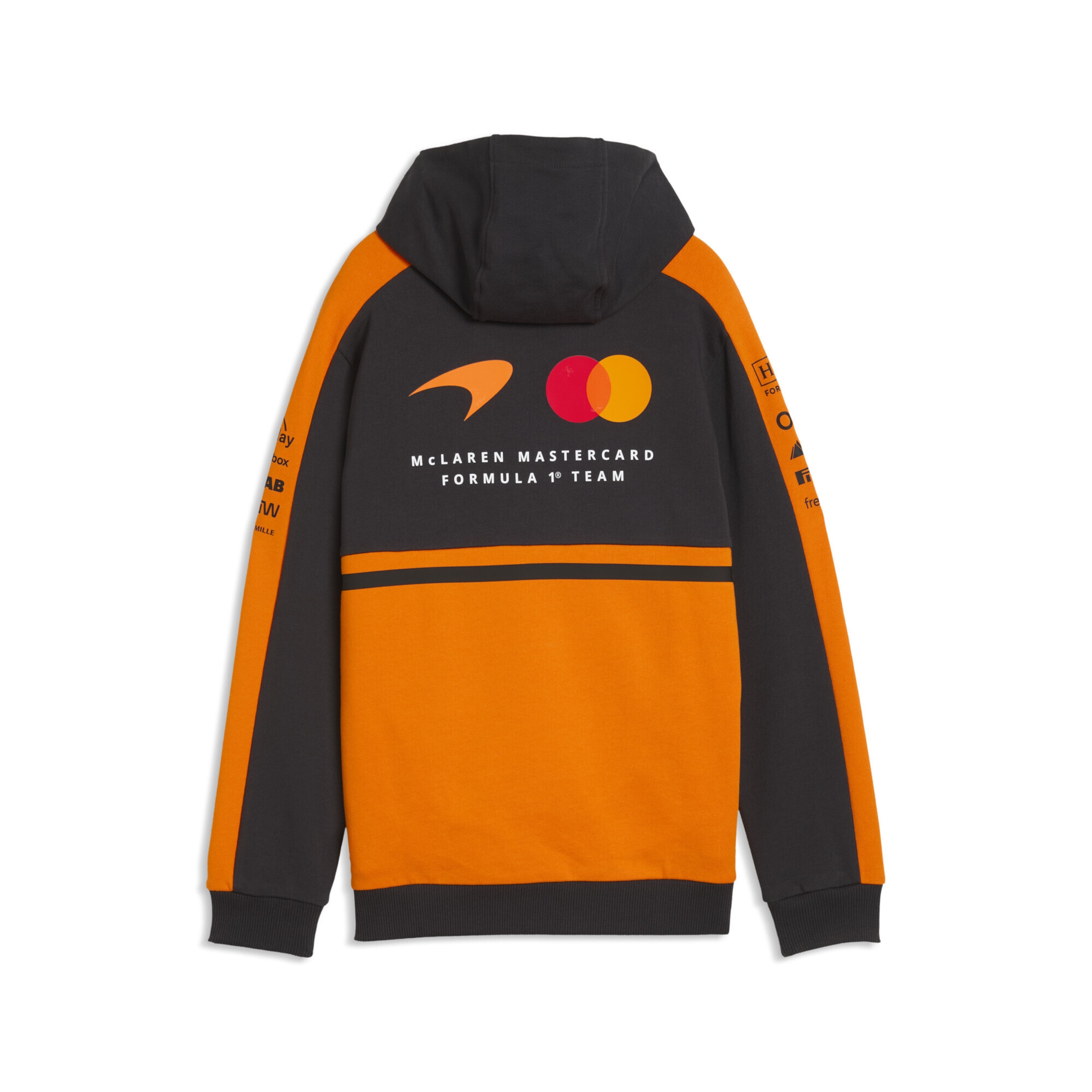 PUMA Sweatshirt 'McLaren Mastercard F1 Team Replica' in Oranje
