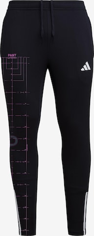 Pantalon de sport 'Tiro 23' ADIDAS PERFORMANCE en noir : devant