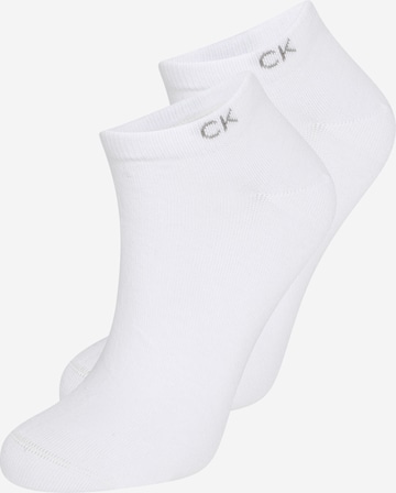 Calvin Klein Underwear Socks in White: front