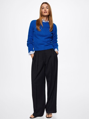 MANGO Pullover 'KLEIN' in Blau