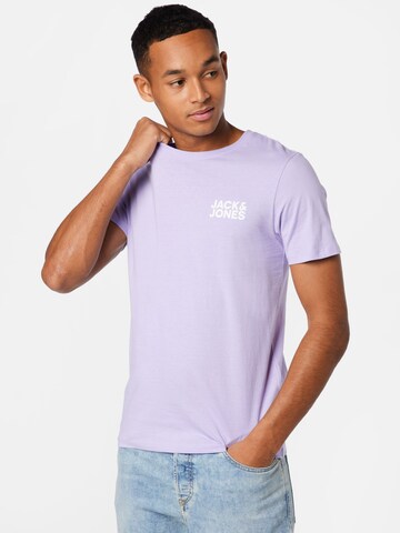 JACK & JONES T-Shirt in Lila: predná strana