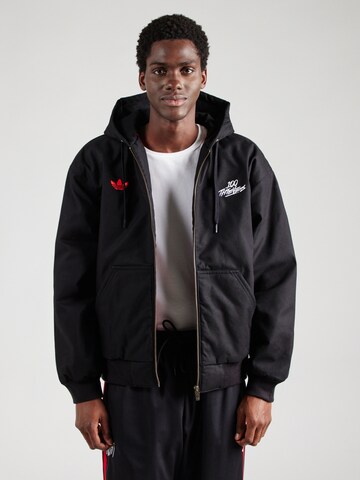 ADIDAS ORIGINALS Between-season jacket '100T' in Black