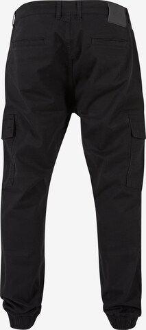 Tapered Jeans cargo di 2Y Premium in nero