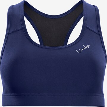 Winshape Bustier Sport bh 'SB102C' in Blauw: voorkant