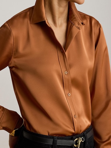 Lauren Ralph Lauren Bluse in Braun