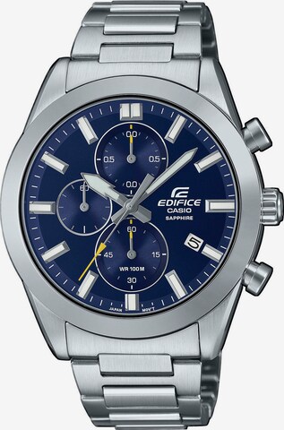 CASIO Analog Watch 'EDIFICE' in Silver: front