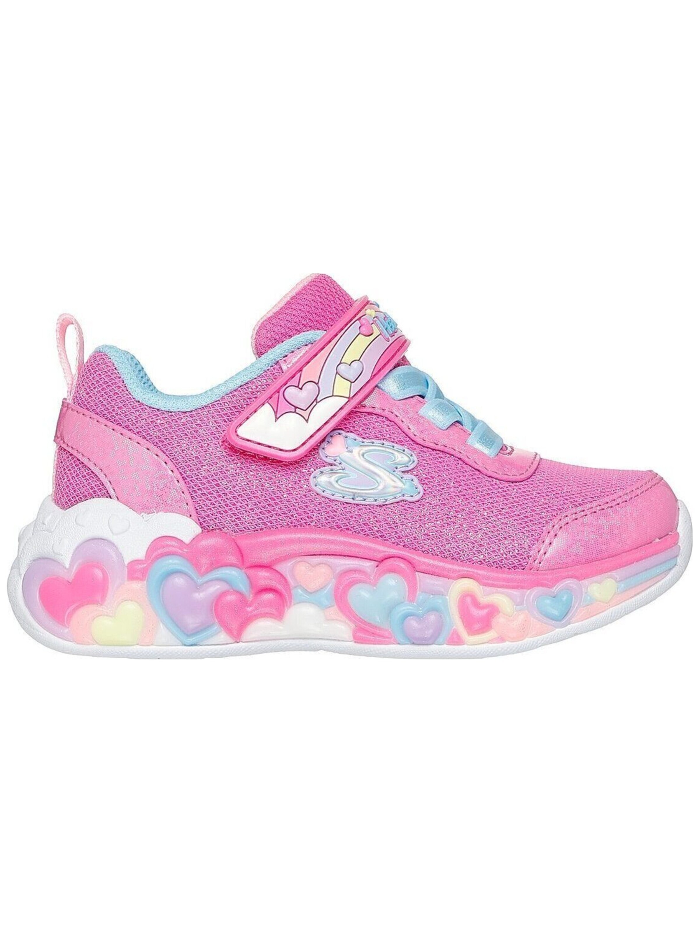 SKECHERS Sportschuh 'Skechers S Lights-eternal Heart Light'‌‌‌‌ in Pink