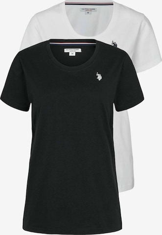 U.S. POLO ASSN. Top 'UWAmy' – černá: přední strana