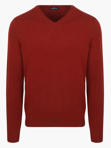 Steppin' out Pullover in Rot: Vorderseite