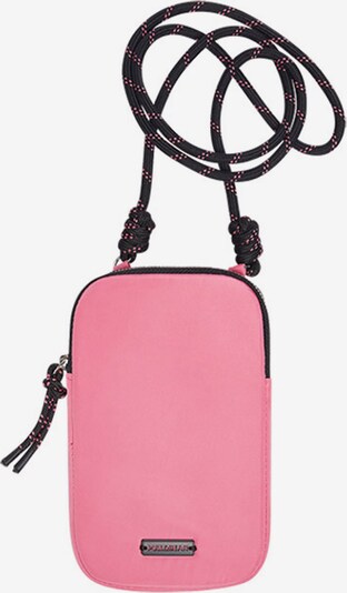 Pull&Bear Чанта за през рамо тип преметка в светлорозово / черно, Преглед на продукта