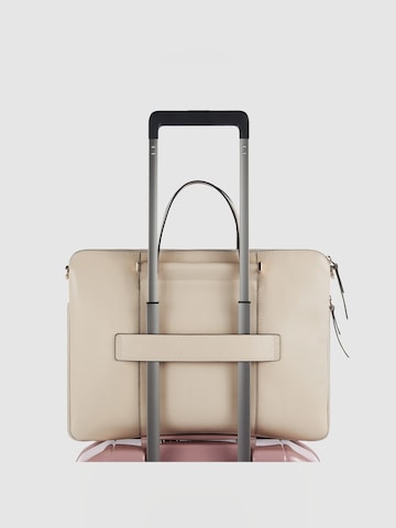 Piquadro Laptoptaske i beige