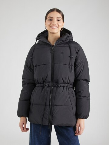 Embassy of Bricks and Logs Winter jacket 'Vervier' in Black: front