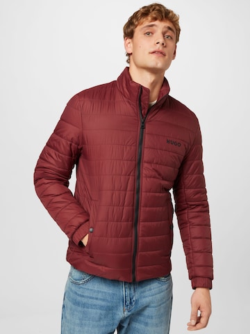 HUGO Red Winter jacket 'Benti' in Brown: front