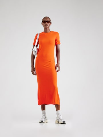 PIECES Dress 'KYLIE' in Orange