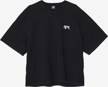 Atelier de roupa Koszulka w kolorze czarny: przód