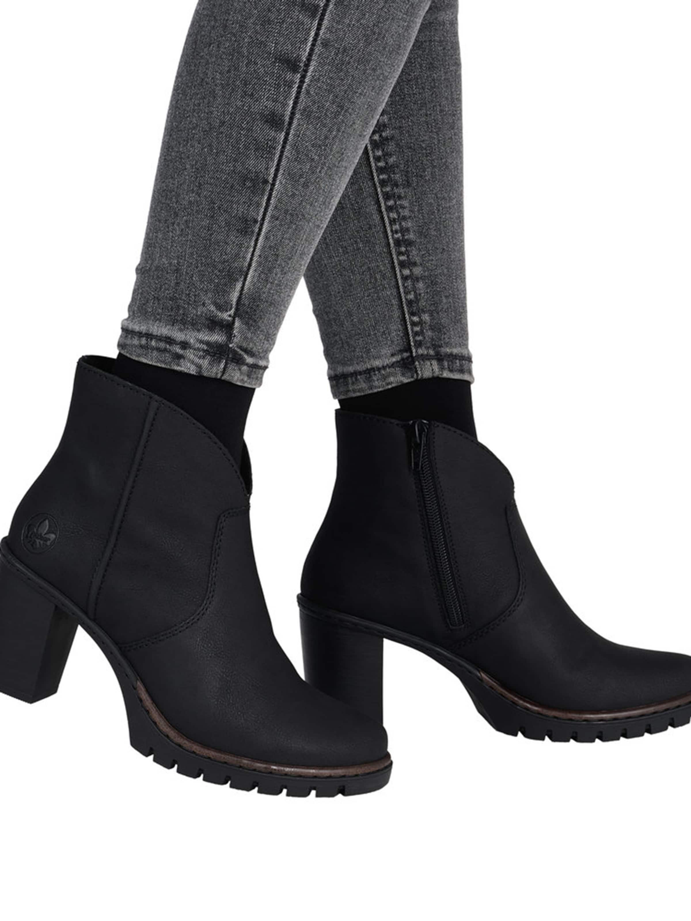 Rieker Ankelboots i svart