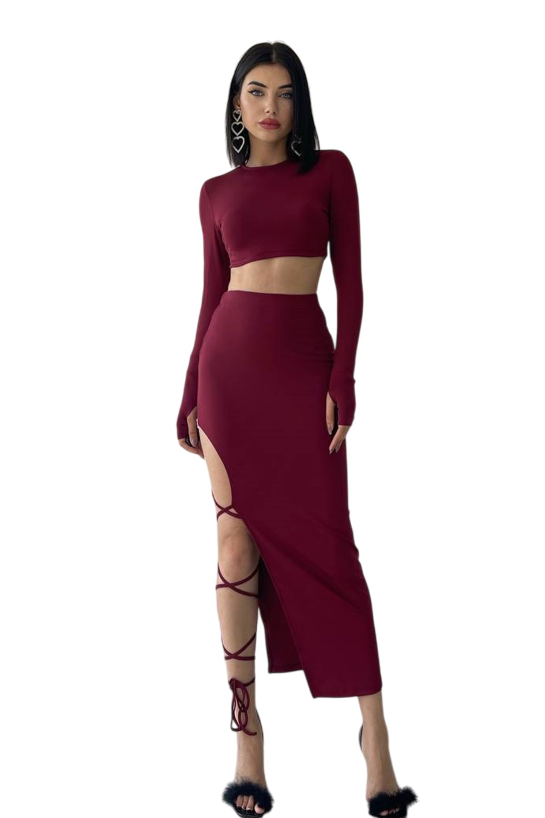 WOMAN VISION Suit in Red