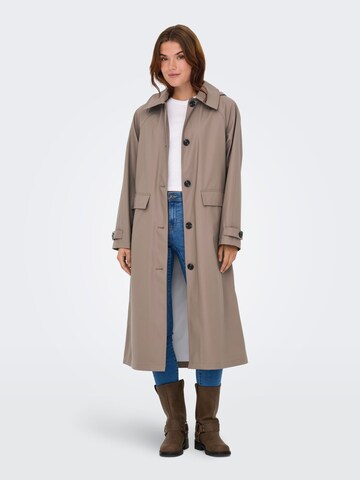 ONLY Tussenmantel 'MOSS' in Beige: voorkant