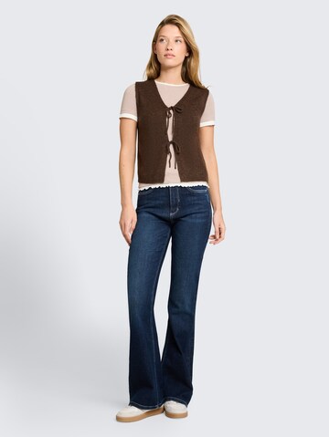 TOM TAILOR DENIM Weste in Braun