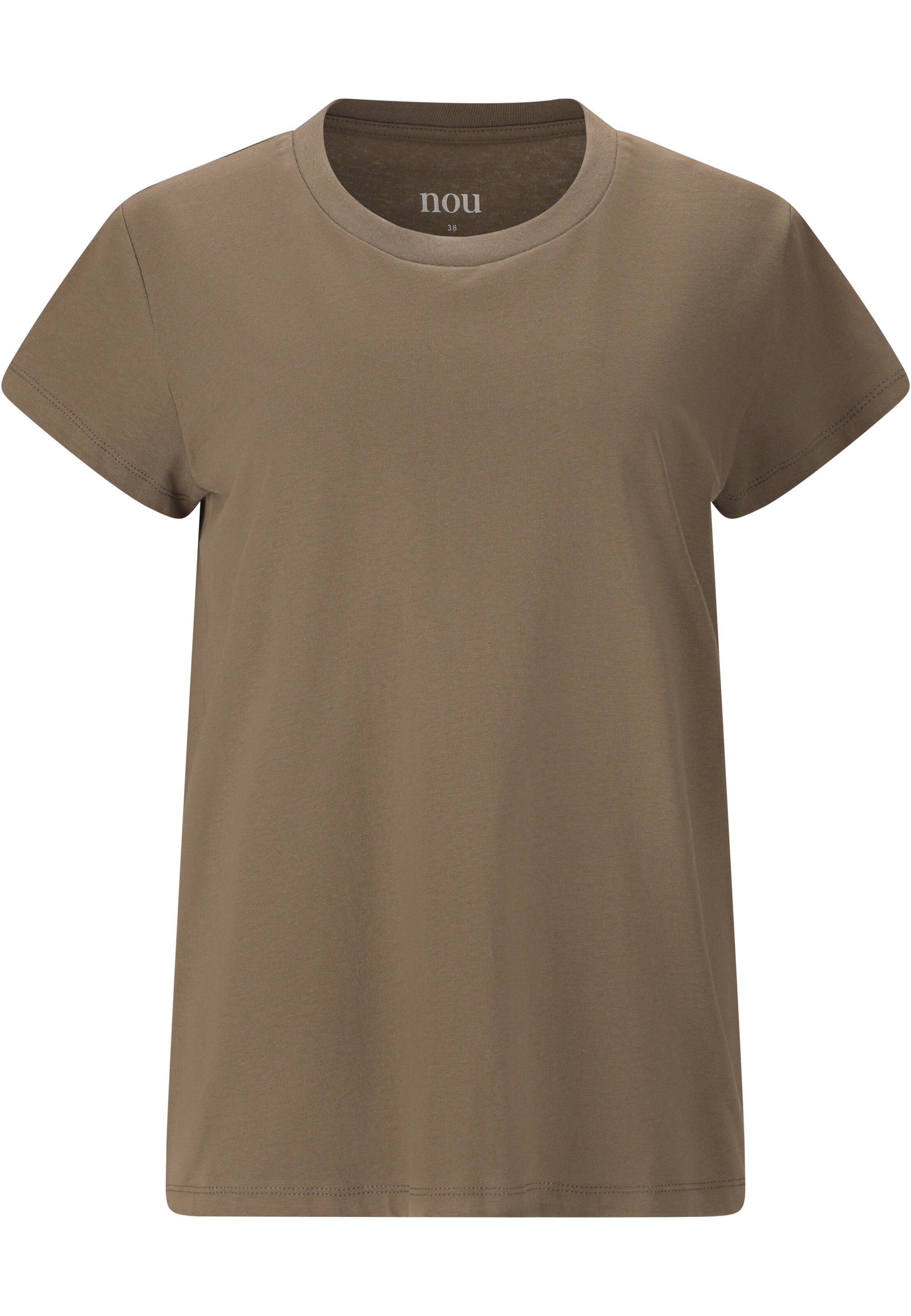 NOU Shirt 'Highmore V2' in Brown: front