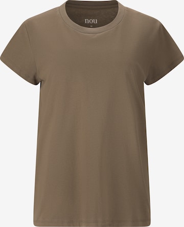 NOU Shirt 'Highmore V2' in Brown: front