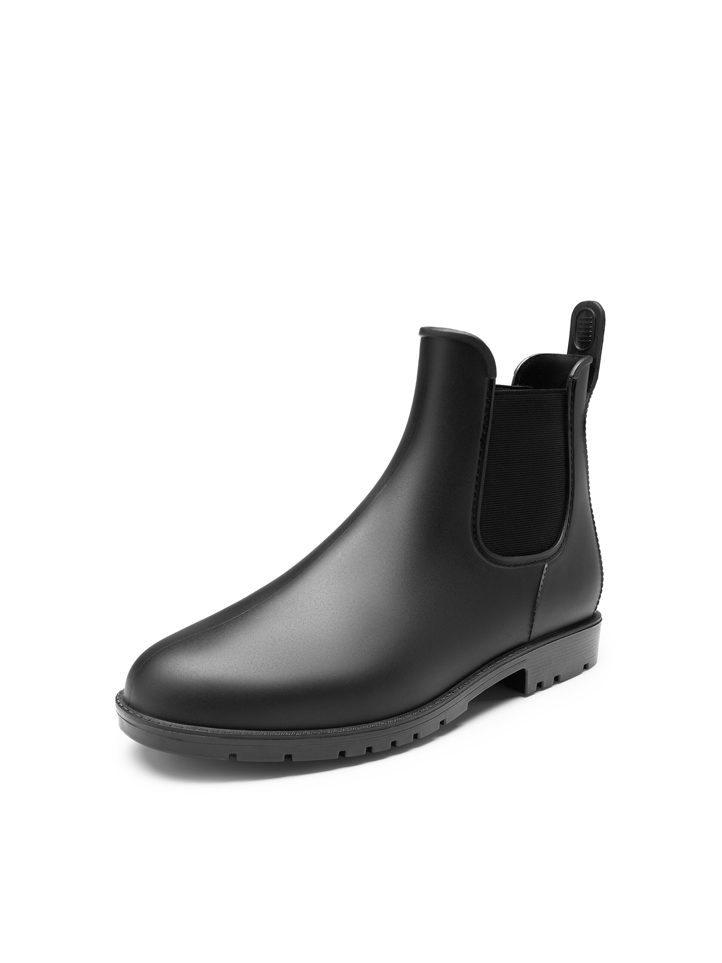 Dream Pairs Regenlaarzen in Zwart: voorkant