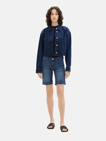 TOM TAILOR Regular Shorts 'Alexa' in Blau