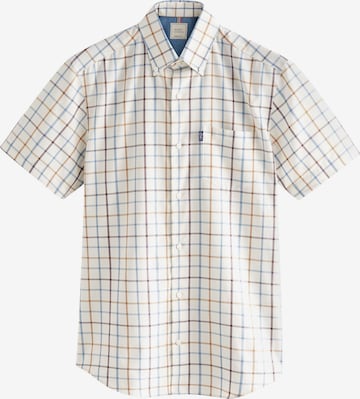 Next Button Up Shirt in White: front