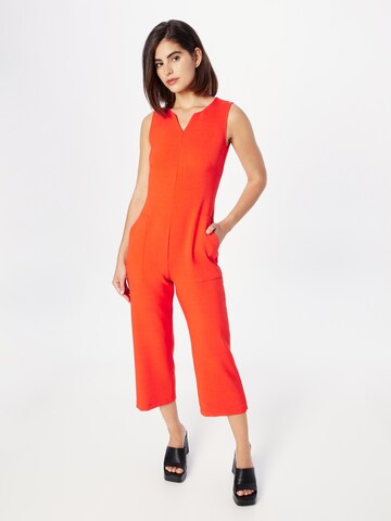 Closet London Jumpsuit in Orange: front