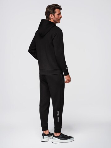 Ombre Joggingpak 'Exmio' in Zwart