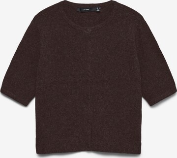 VERO MODA Strickjacke 'VMDoffy' in Braun: Vorderseite