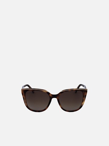 Lunettes de soleil Carolina Herrera en marron