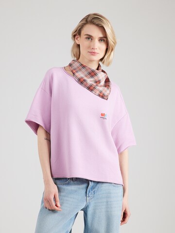 AMERICAN VINTAGE Μπλουζάκι 'ATUBAY' σε λιλά: μπροστά