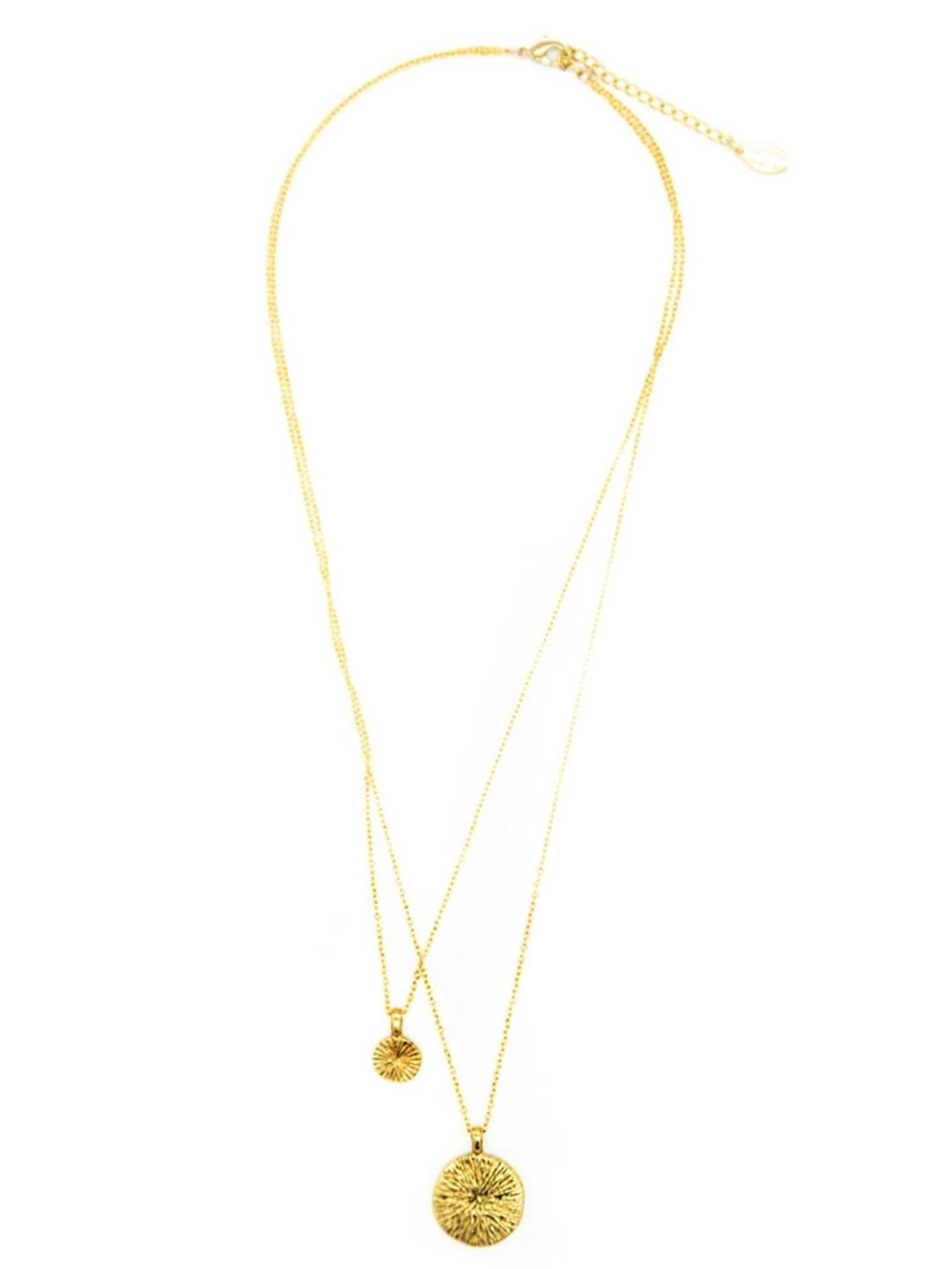 Sergio Engel Necklace 'Shine' in Gold: front