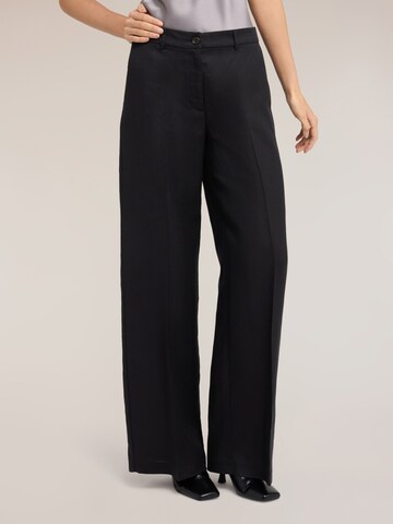 MOTIVI - Pierna ancha Pantalón en negro: frente