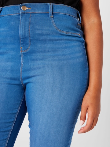 Dorothy Perkins CurveSkinny Traperice 'Frankie' - plava boja