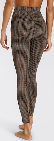 LASCANA Skinny Leggings in Braun