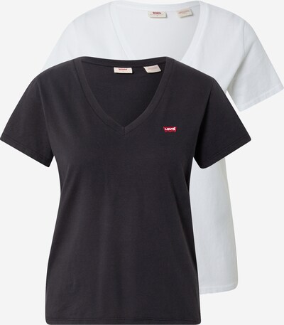 LEVI'S Majica u crna / bijela, Pregled proizvoda