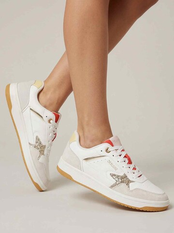 Baskets basses 'Dallas' Deeluxe en beige