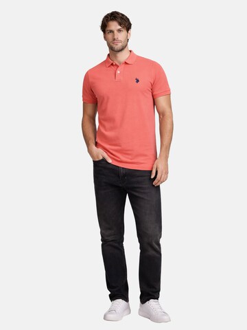 T-Shirt U.S. POLO ASSN. en rose
