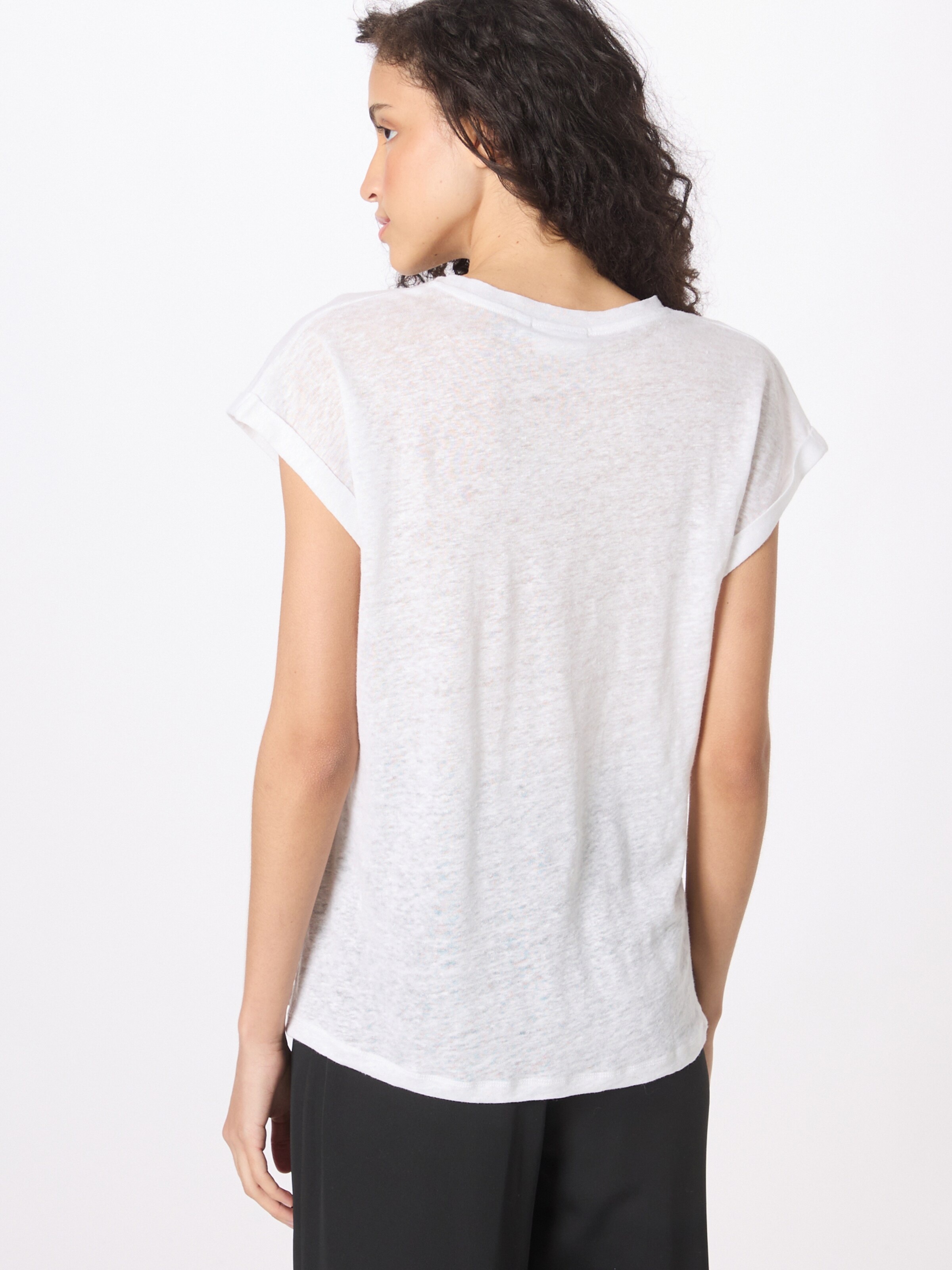 Frauen Shirts & Tops Calvin Klein T-Shirt in Weiß - PA82909 Frauen Shirts & Tops Calvin Klein T-Shirt in Weiß - PA82909
