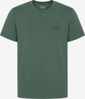 EA7 Emporio Armani Shirt 'JERSEY T-SHIRT' in Groen: voorkant