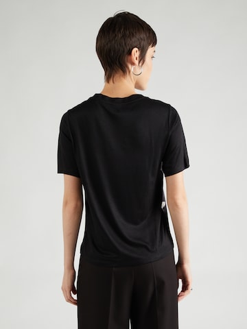 s.Oliver BLACK LABEL - Camisa em preto