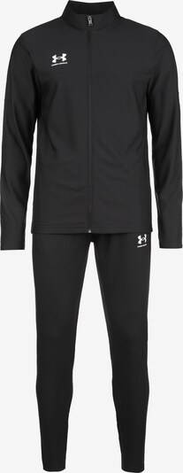 UNDER ARMOUR Trainingsanzug 'Challenger' in schwarz / weiß, Produktansicht